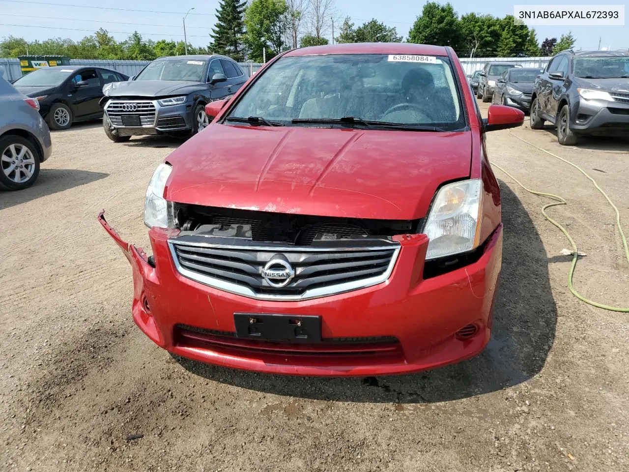 2010 Nissan Sentra 2.0 VIN: 3N1AB6APXAL672393 Lot: 63858084