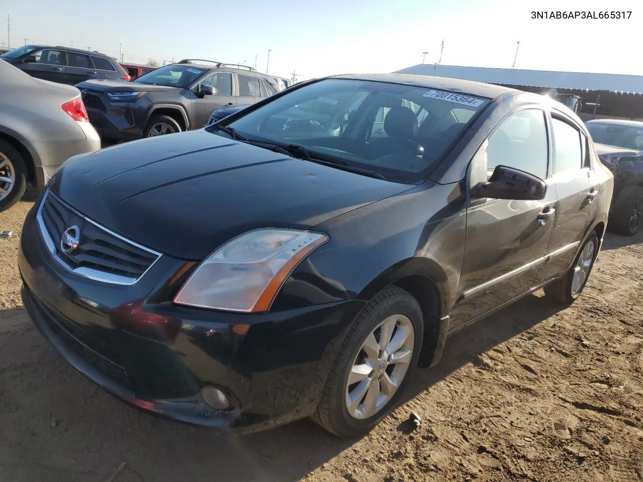 2010 Nissan Sentra 2.0 VIN: 3N1AB6AP3AL665317 Lot: 70015364