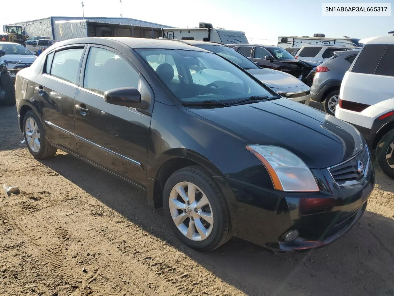 2010 Nissan Sentra 2.0 VIN: 3N1AB6AP3AL665317 Lot: 70015364