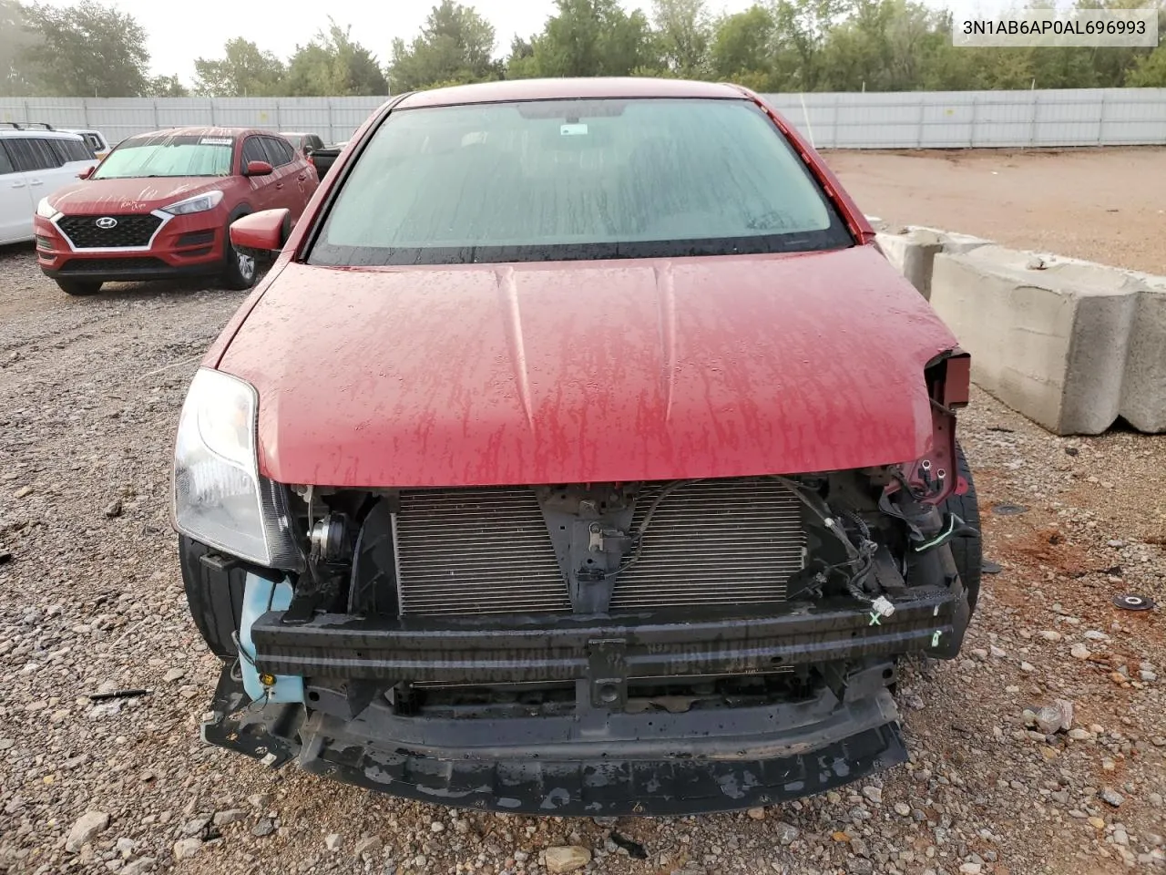 2010 Nissan Sentra 2.0 VIN: 3N1AB6AP0AL696993 Lot: 70367804