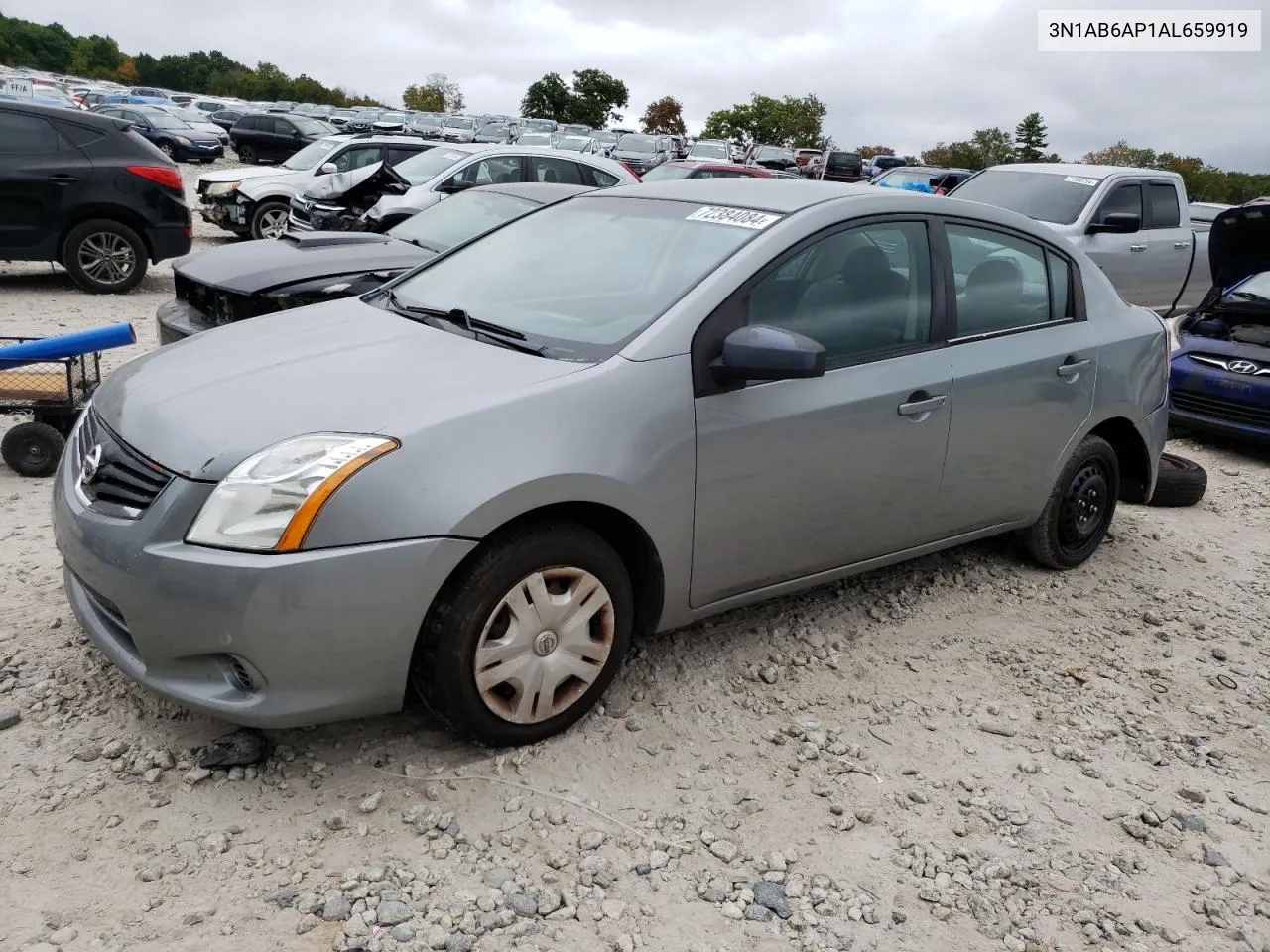 2010 Nissan Sentra 2.0 VIN: 3N1AB6AP1AL659919 Lot: 72384084