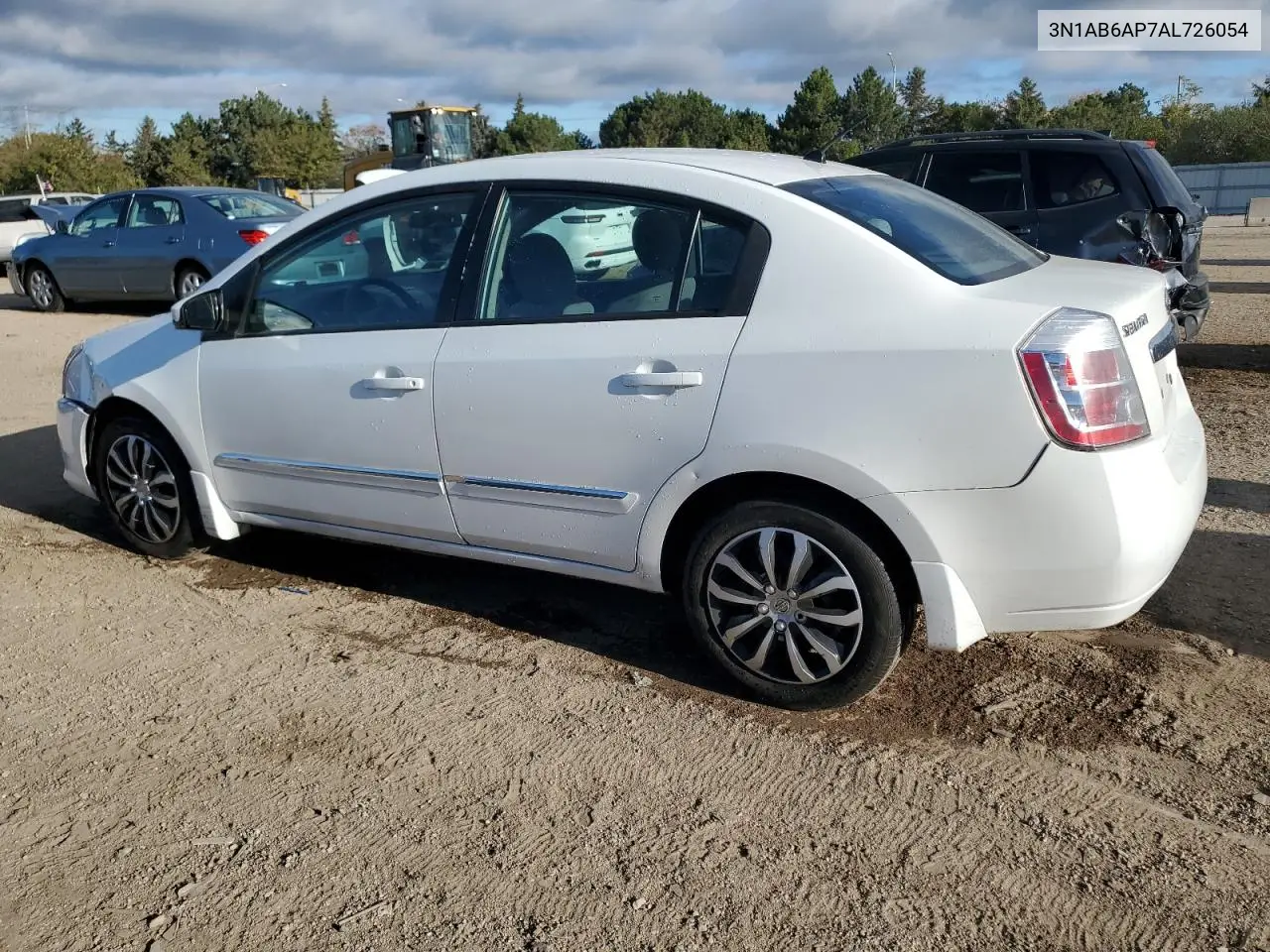 3N1AB6AP7AL726054 2010 Nissan Sentra 2.0