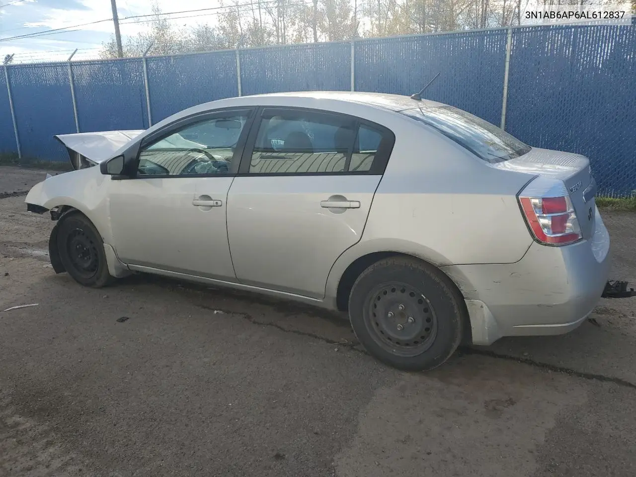 3N1AB6AP6AL612837 2010 Nissan Sentra 2.0