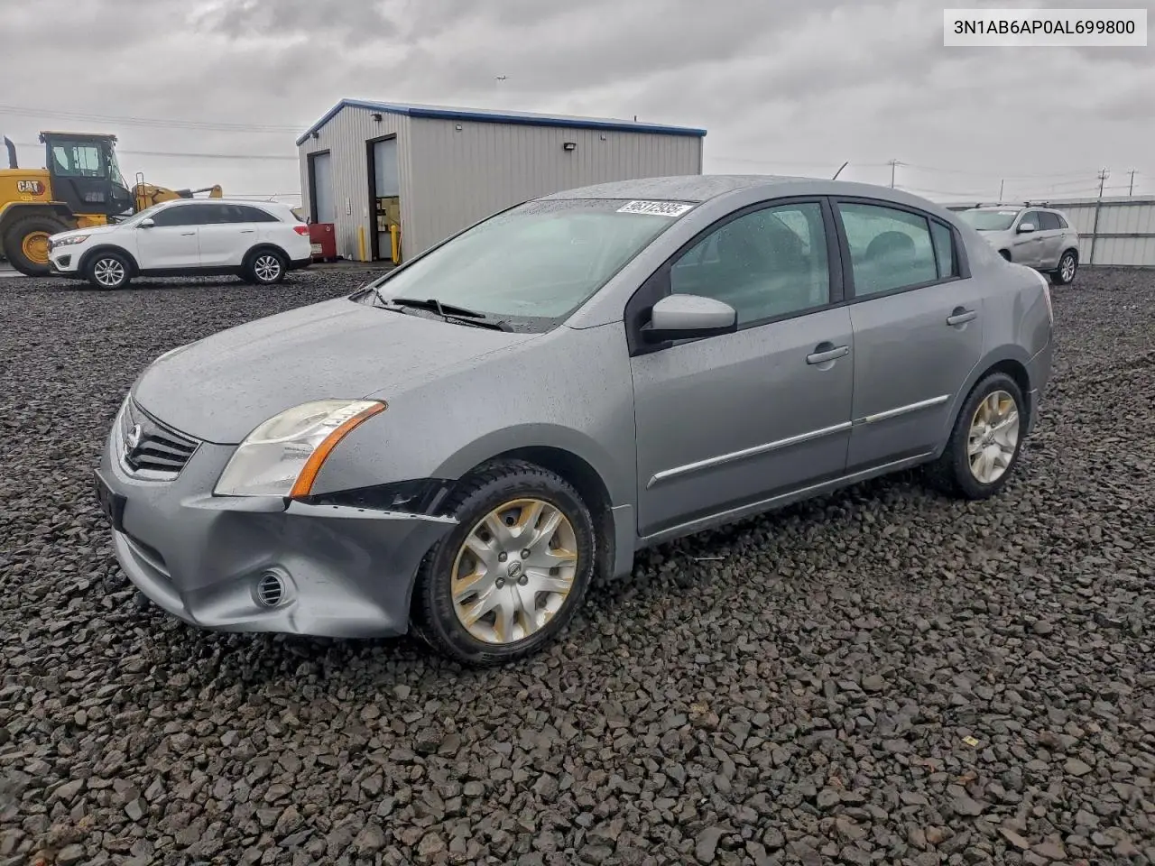 3N1AB6AP0AL699800 2010 Nissan Sentra 2.0