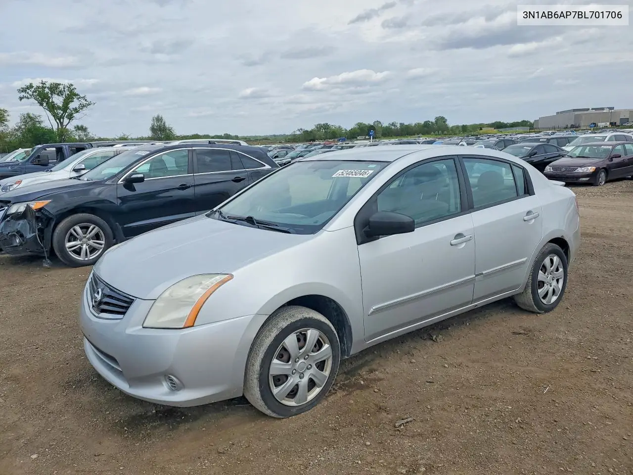 3N1AB6AP7BL701706 2011 Nissan Sentra 2.0