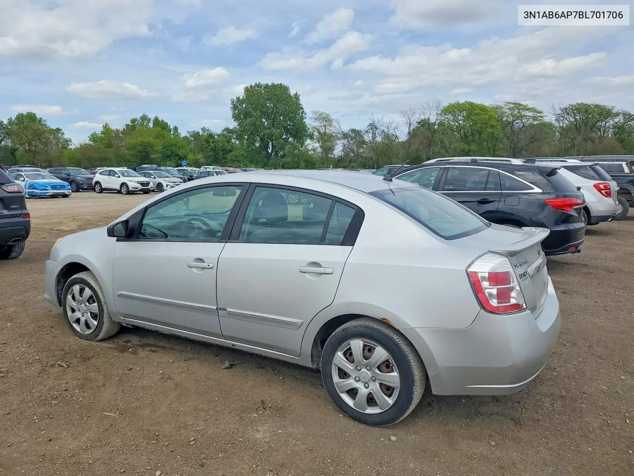 3N1AB6AP7BL701706 2011 Nissan Sentra 2.0