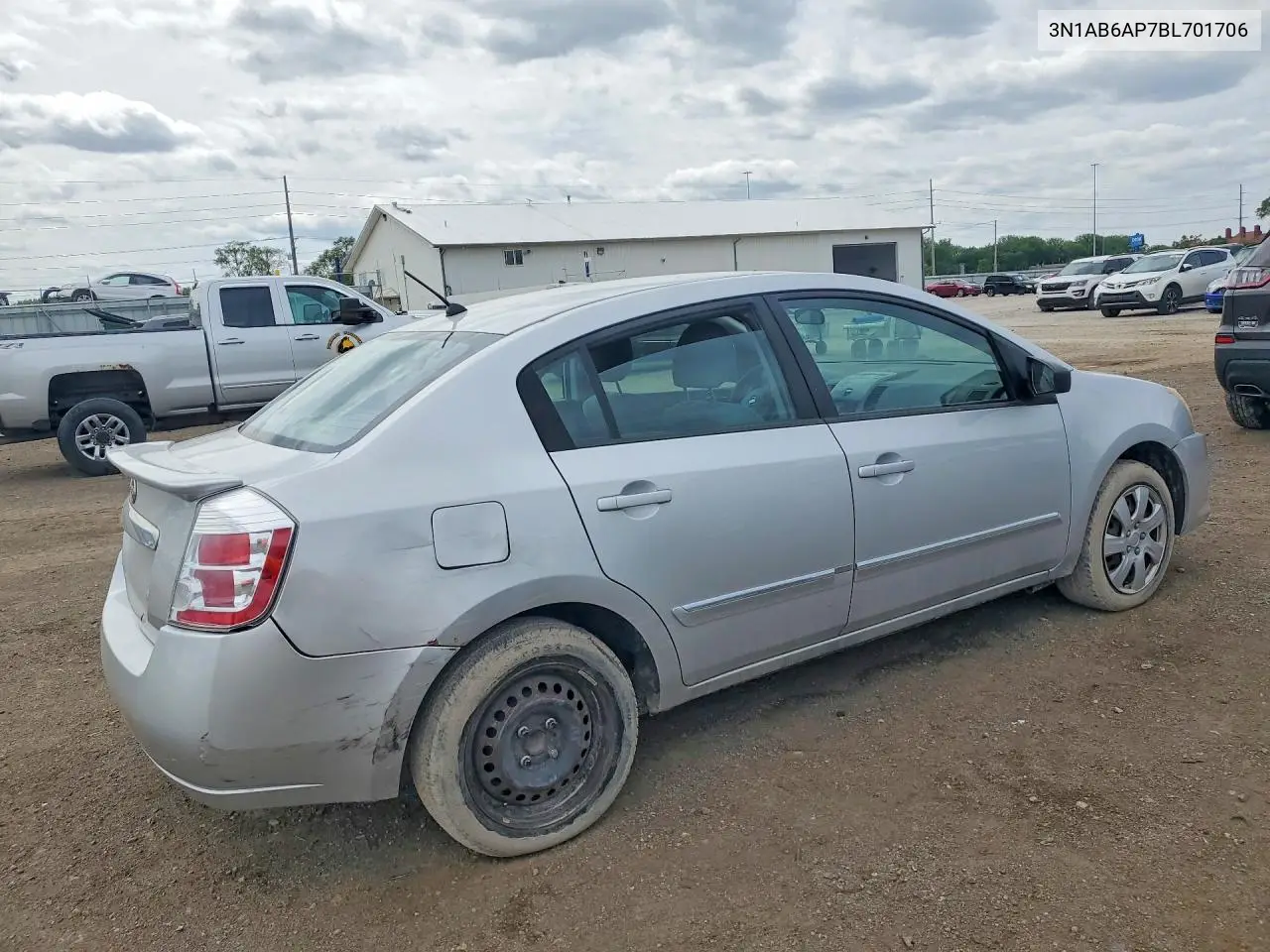 3N1AB6AP7BL701706 2011 Nissan Sentra 2.0