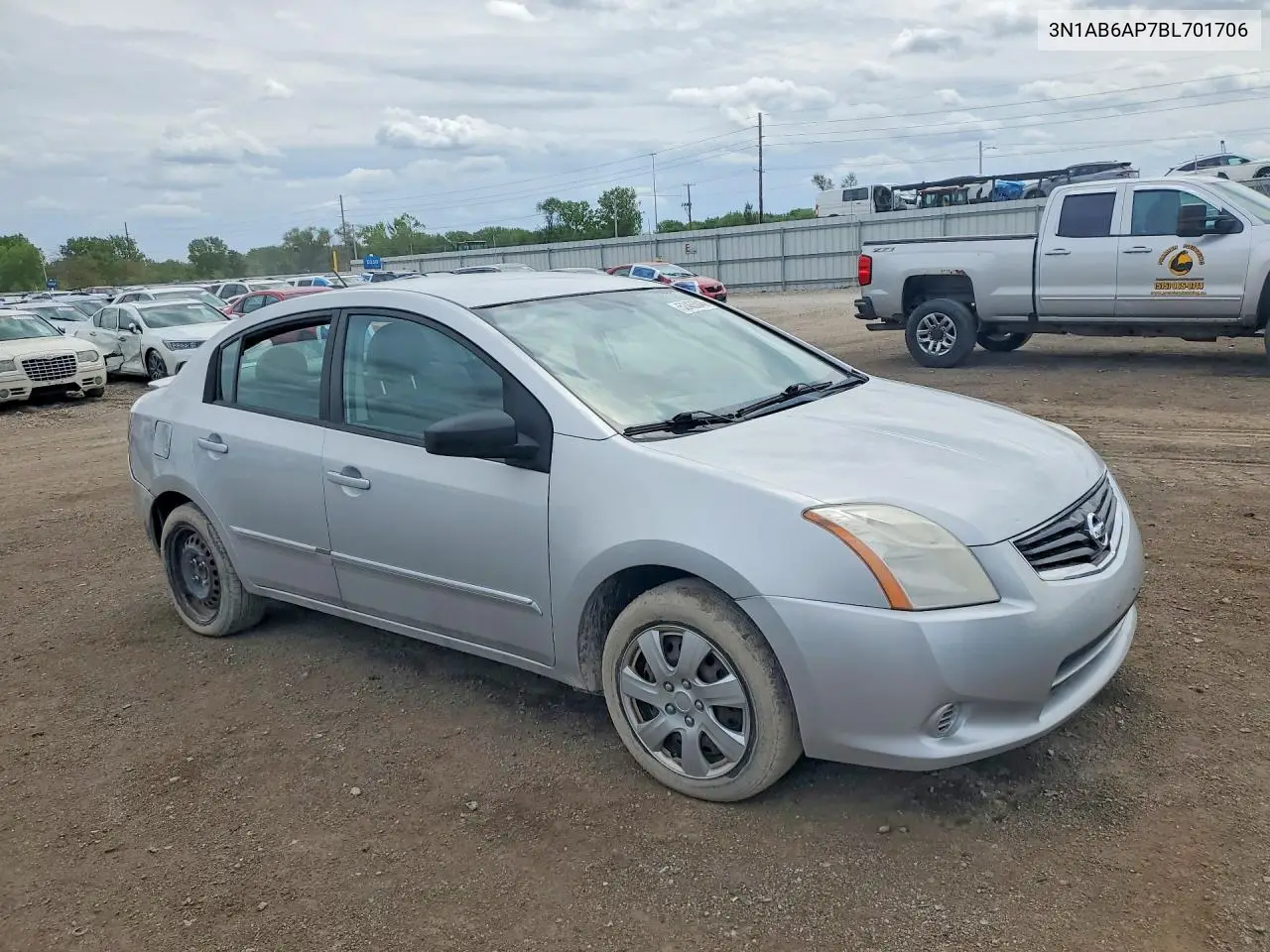 3N1AB6AP7BL701706 2011 Nissan Sentra 2.0