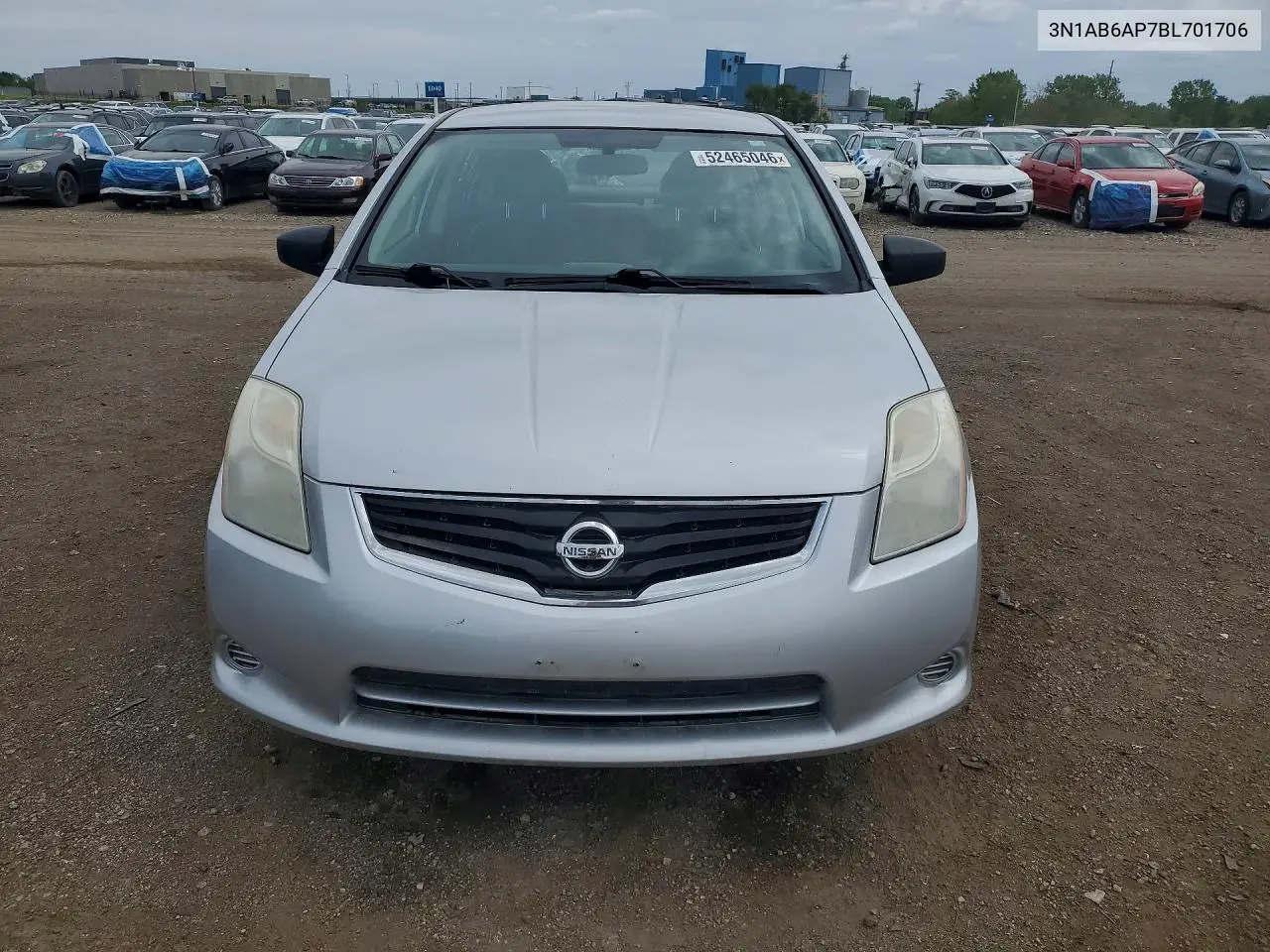 3N1AB6AP7BL701706 2011 Nissan Sentra 2.0