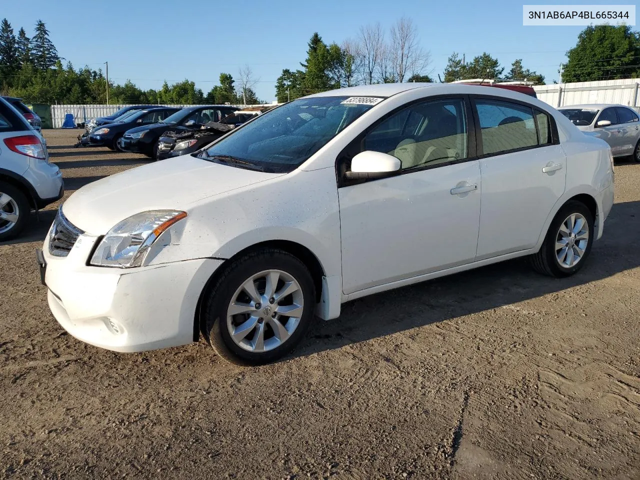 2011 Nissan Sentra 2.0 VIN: 3N1AB6AP4BL665344 Lot: 63798884