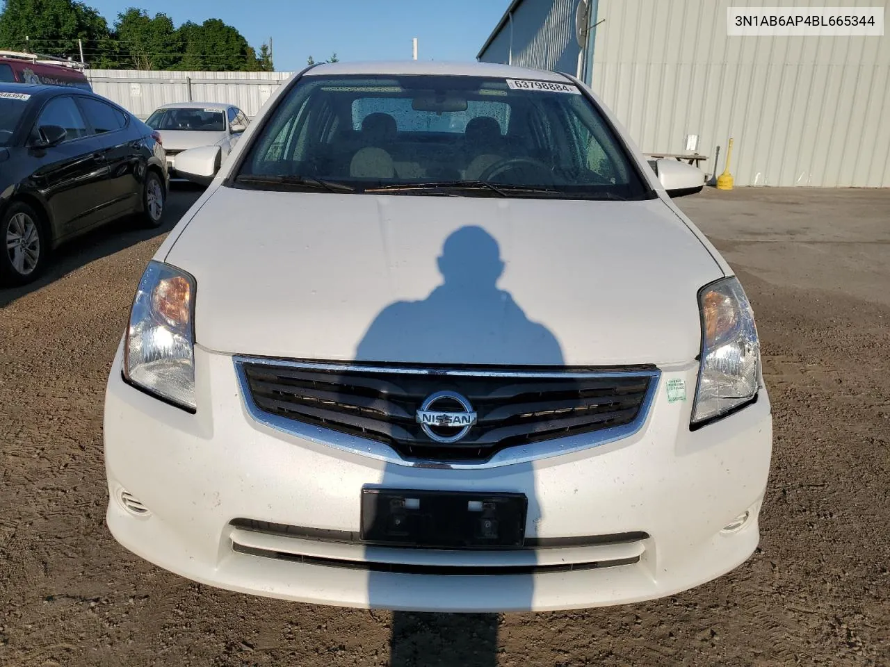 2011 Nissan Sentra 2.0 VIN: 3N1AB6AP4BL665344 Lot: 63798884