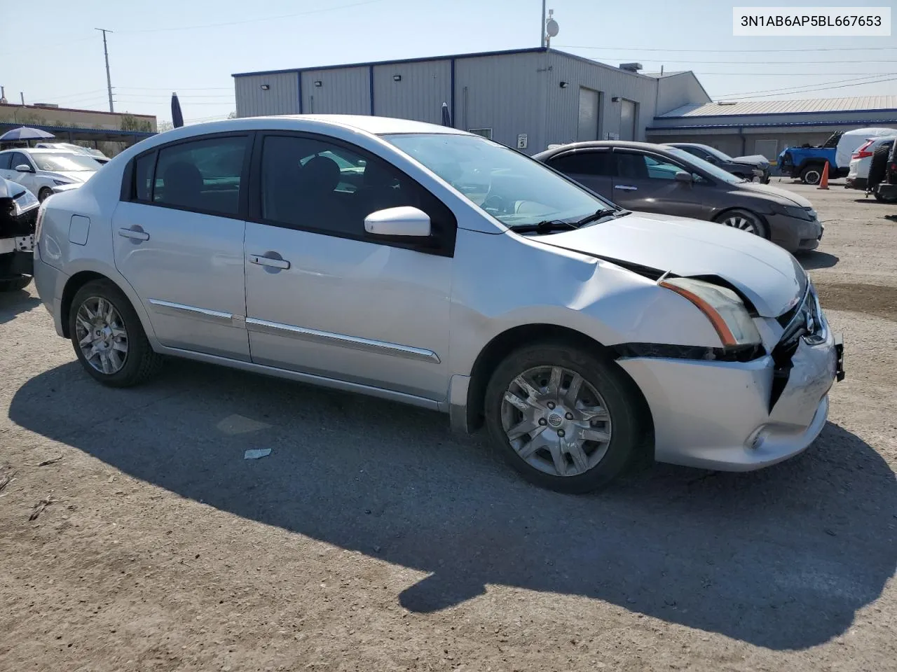 2011 Nissan Sentra 2.0 VIN: 3N1AB6AP5BL667653 Lot: 70723014