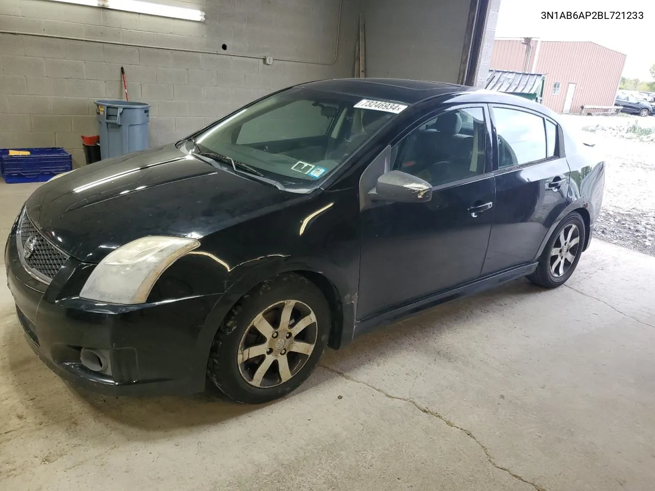 2011 Nissan Sentra 2.0 VIN: 3N1AB6AP2BL721233 Lot: 73246934