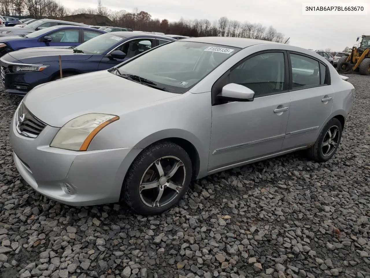 3N1AB6AP7BL663670 2011 Nissan Sentra 2.0