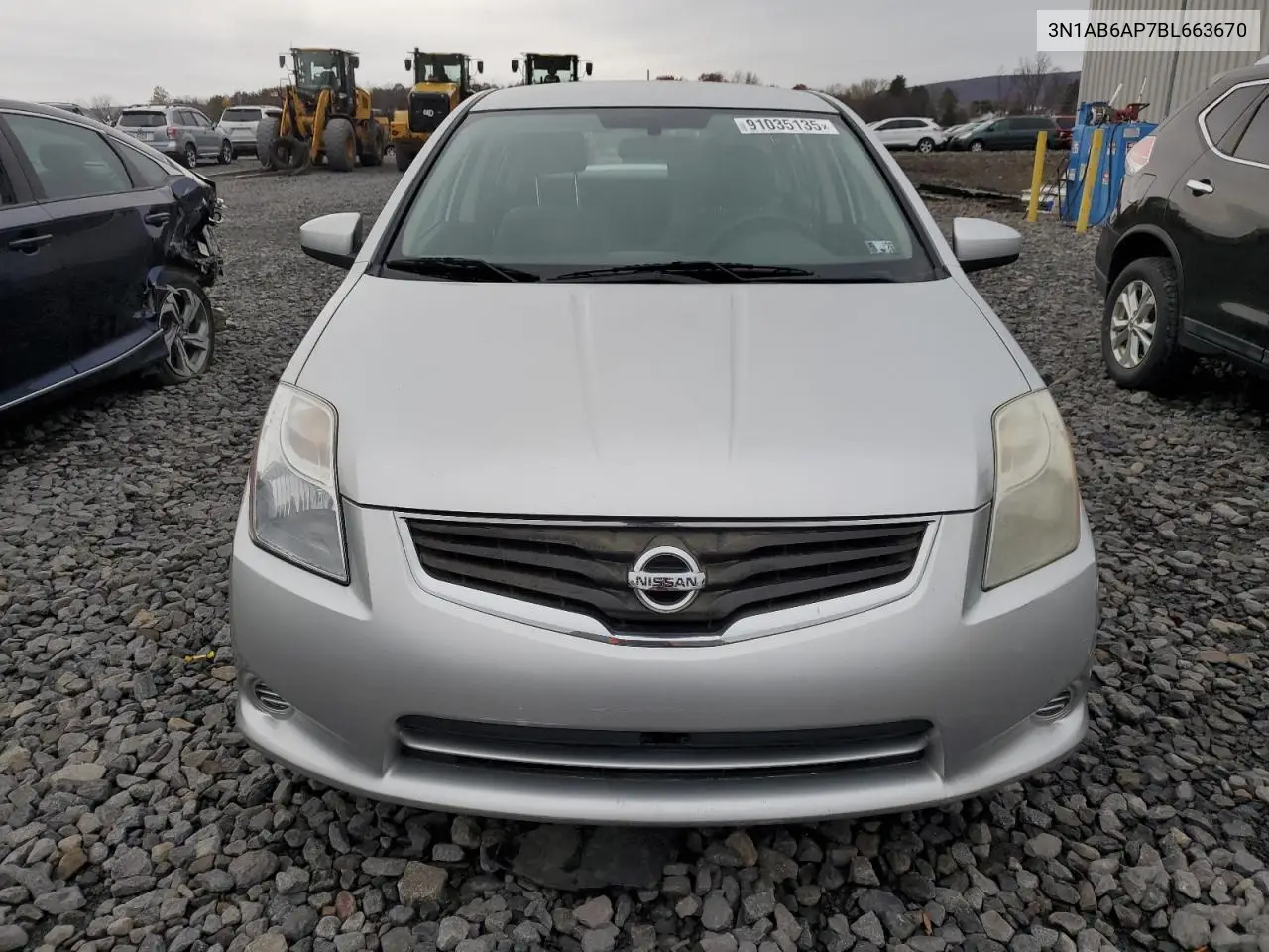 3N1AB6AP7BL663670 2011 Nissan Sentra 2.0