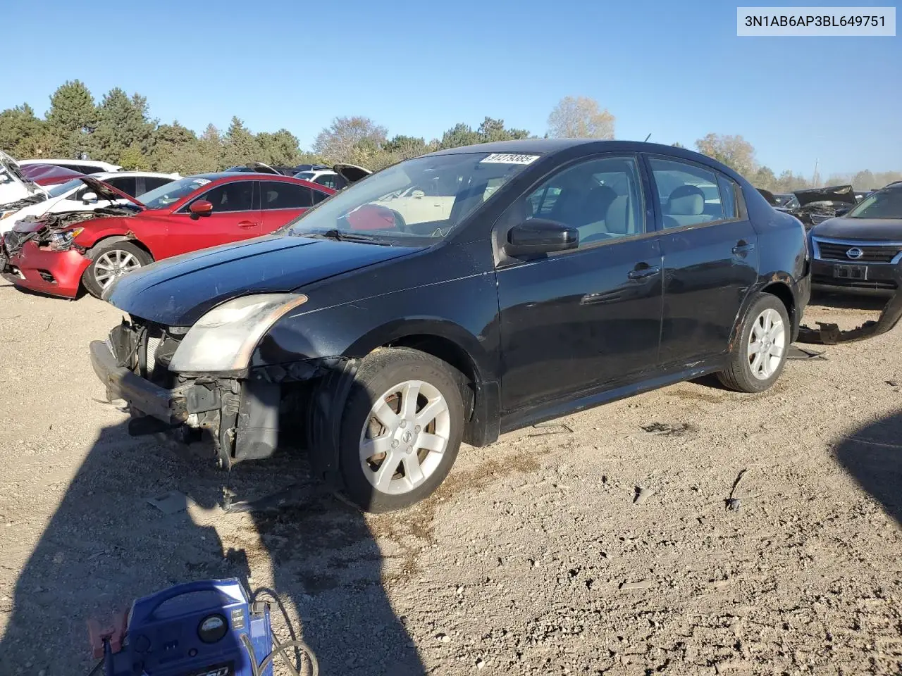 3N1AB6AP3BL649751 2011 Nissan Sentra 2.0