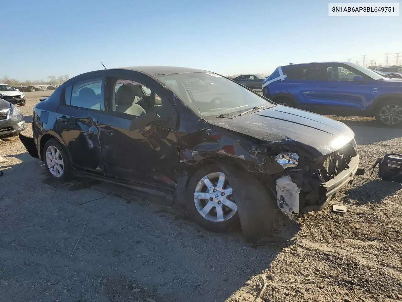 3N1AB6AP3BL649751 2011 Nissan Sentra 2.0