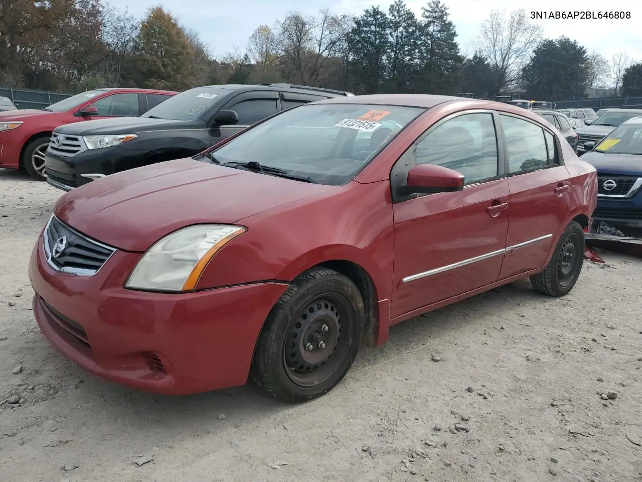 3N1AB6AP2BL646808 2011 Nissan Sentra 2.0