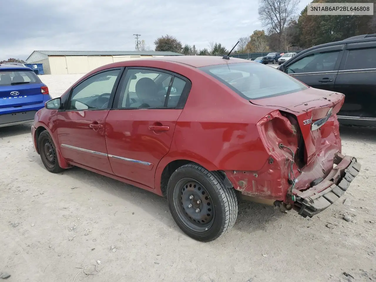 3N1AB6AP2BL646808 2011 Nissan Sentra 2.0