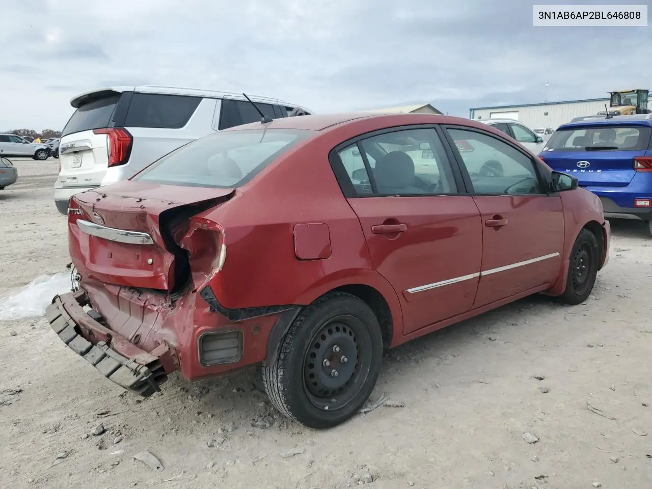 3N1AB6AP2BL646808 2011 Nissan Sentra 2.0