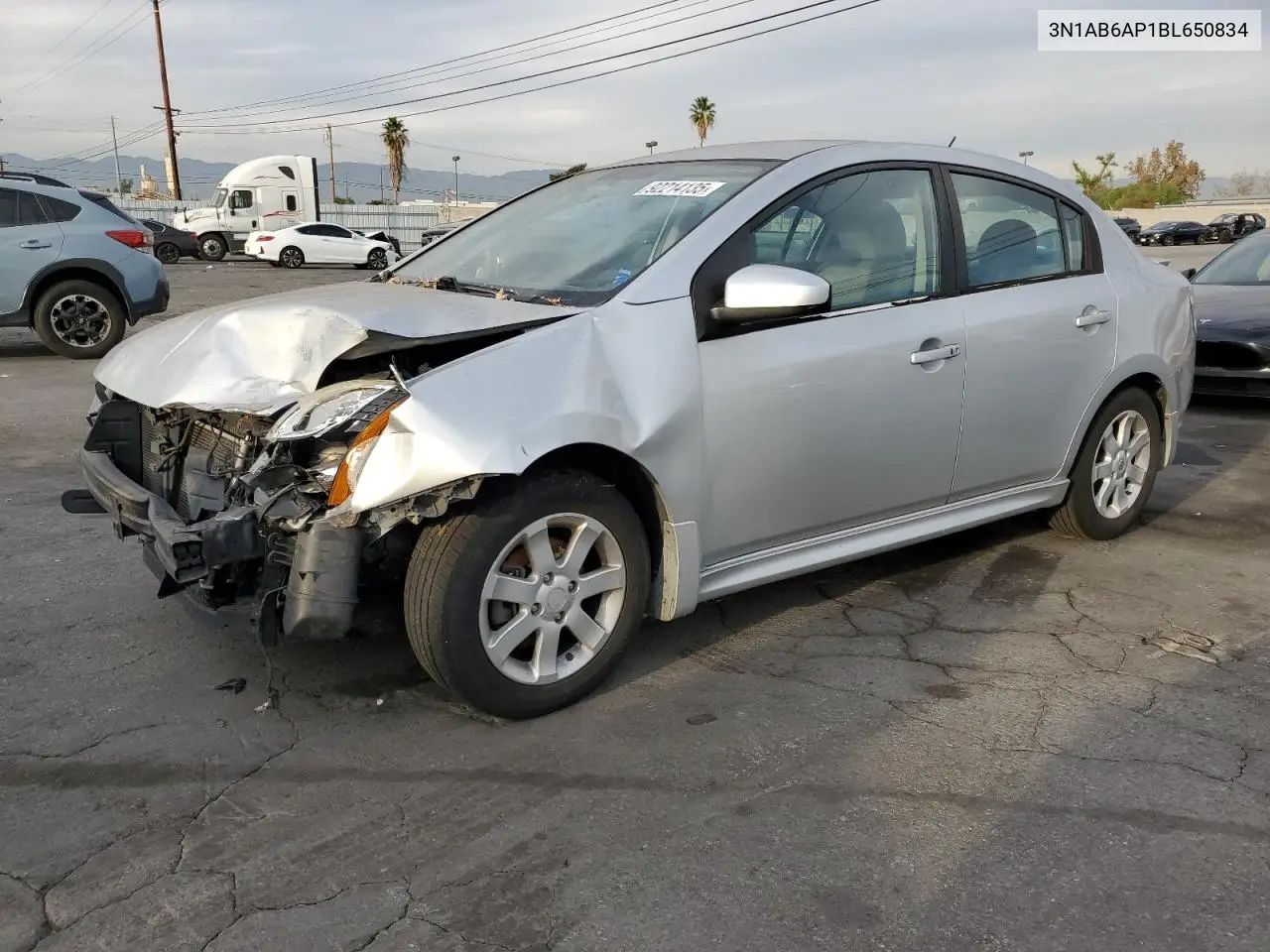 3N1AB6AP1BL650834 2011 Nissan Sentra 2.0