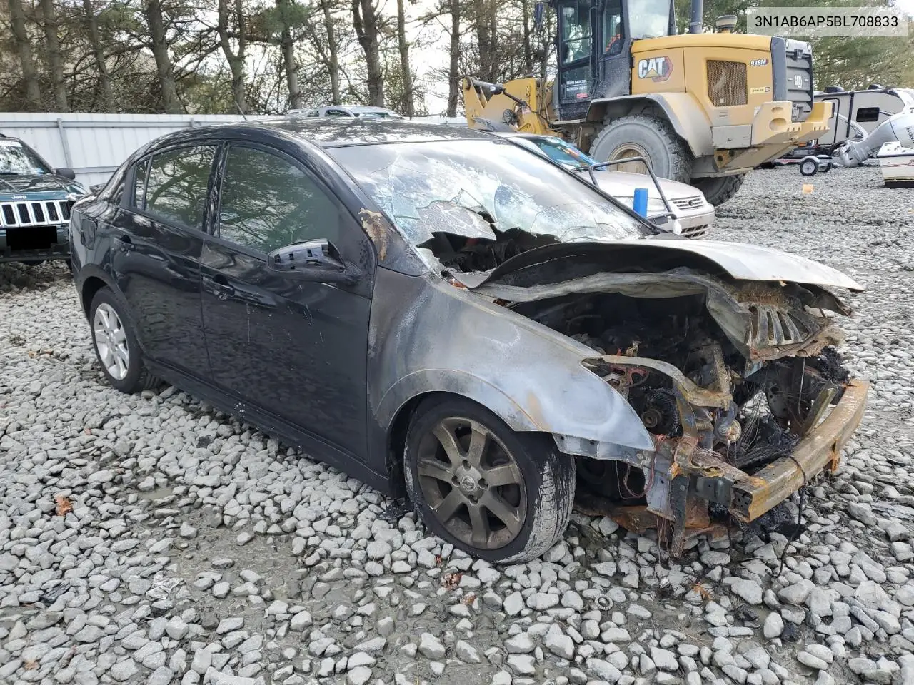 3N1AB6AP5BL708833 2011 Nissan Sentra 2.0