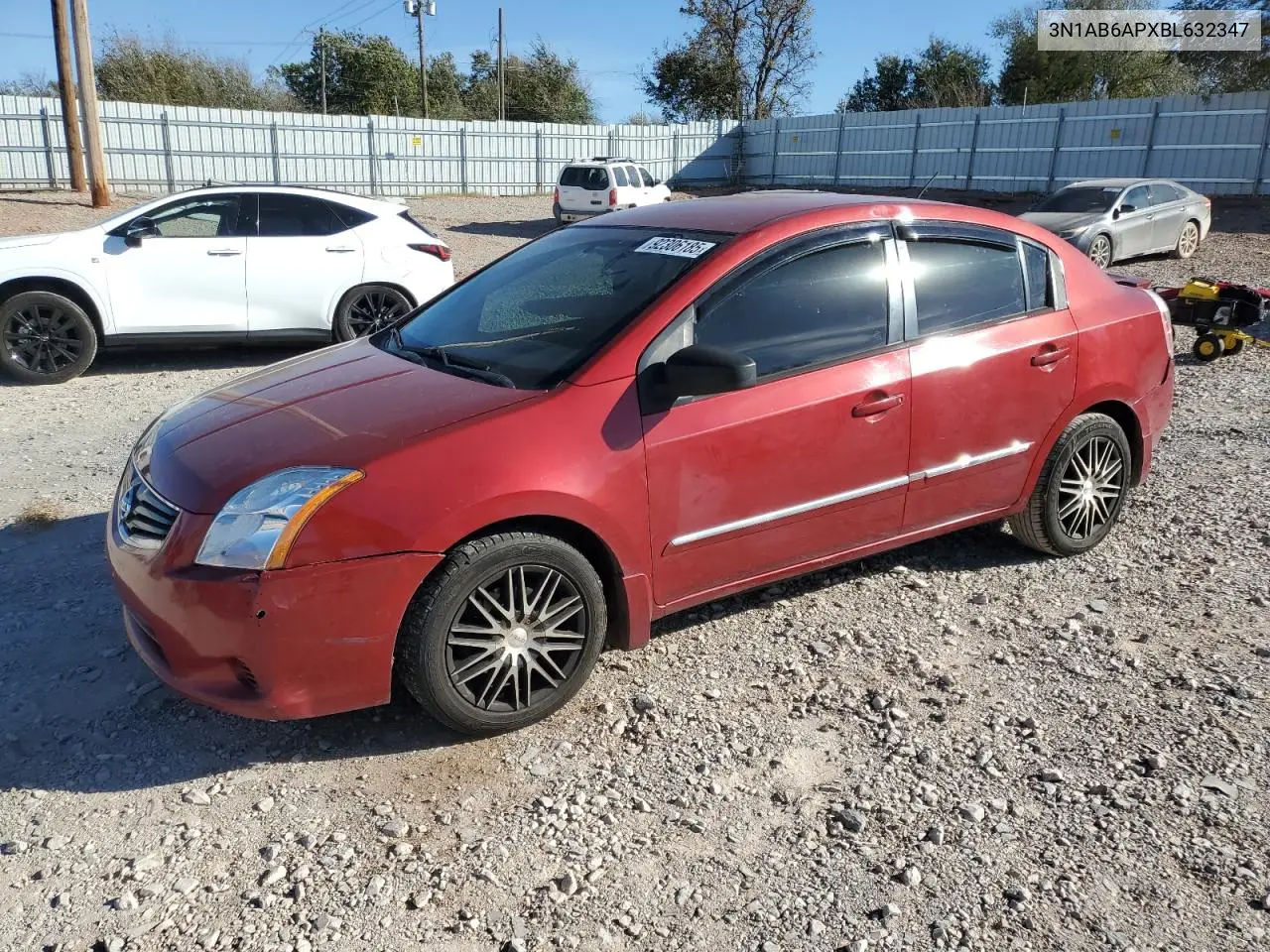 3N1AB6APXBL632347 2011 Nissan Sentra 2.0