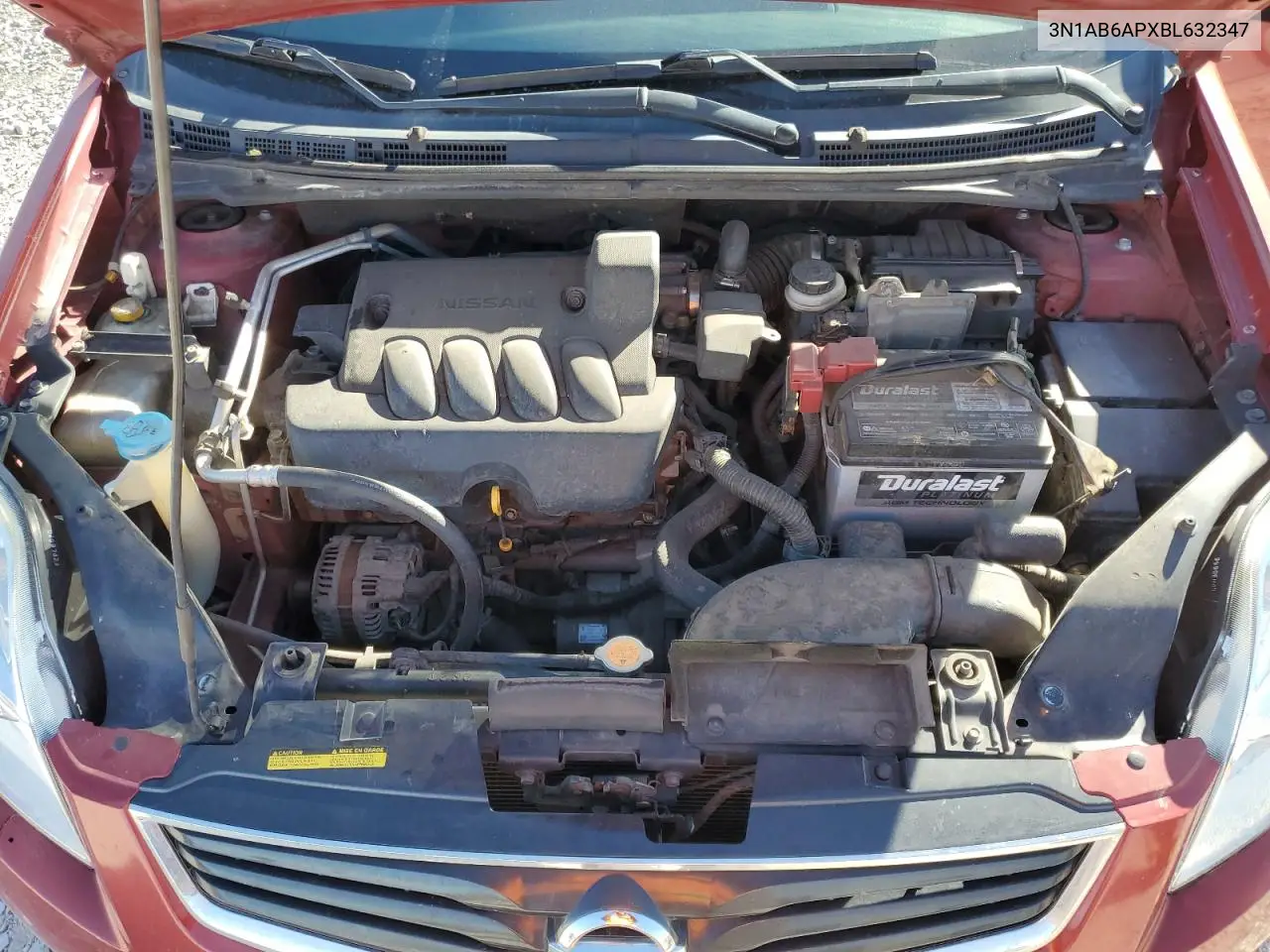 3N1AB6APXBL632347 2011 Nissan Sentra 2.0