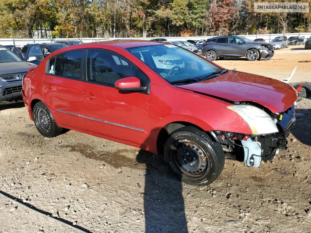 3N1AB6AP4BL652562 2011 Nissan Sentra 2.0