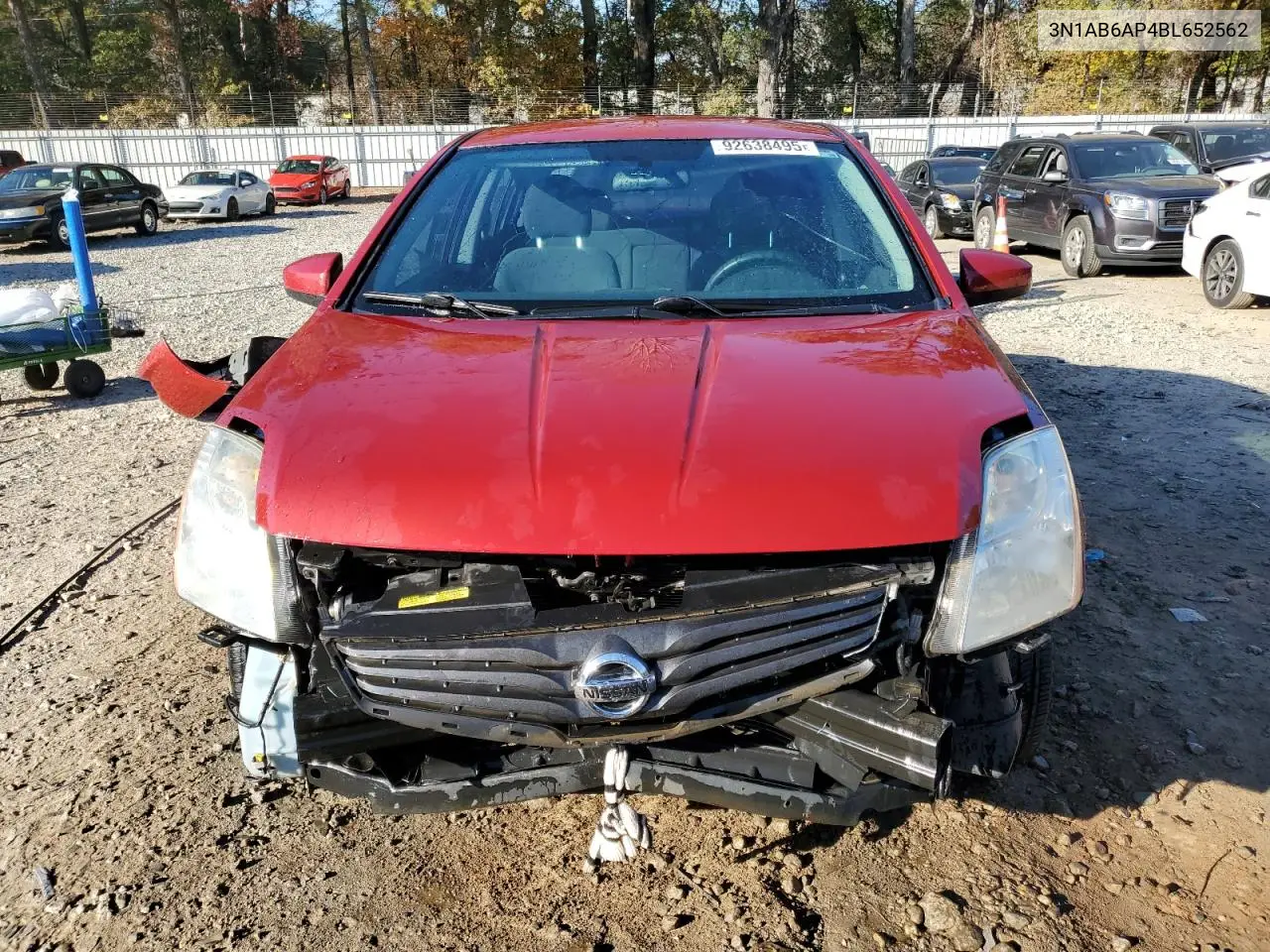 3N1AB6AP4BL652562 2011 Nissan Sentra 2.0