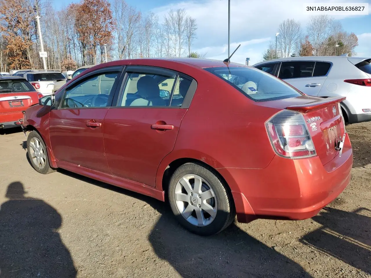 3N1AB6AP0BL636827 2011 Nissan Sentra 2.0
