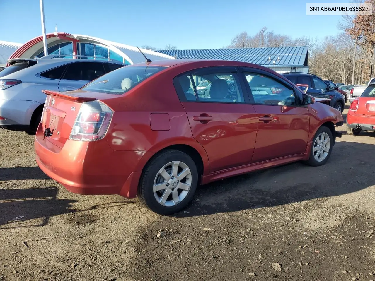 3N1AB6AP0BL636827 2011 Nissan Sentra 2.0
