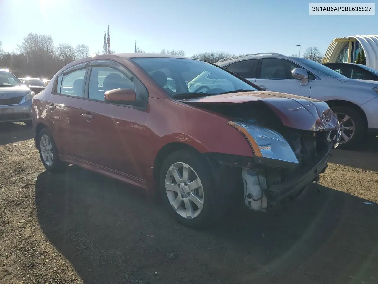 3N1AB6AP0BL636827 2011 Nissan Sentra 2.0