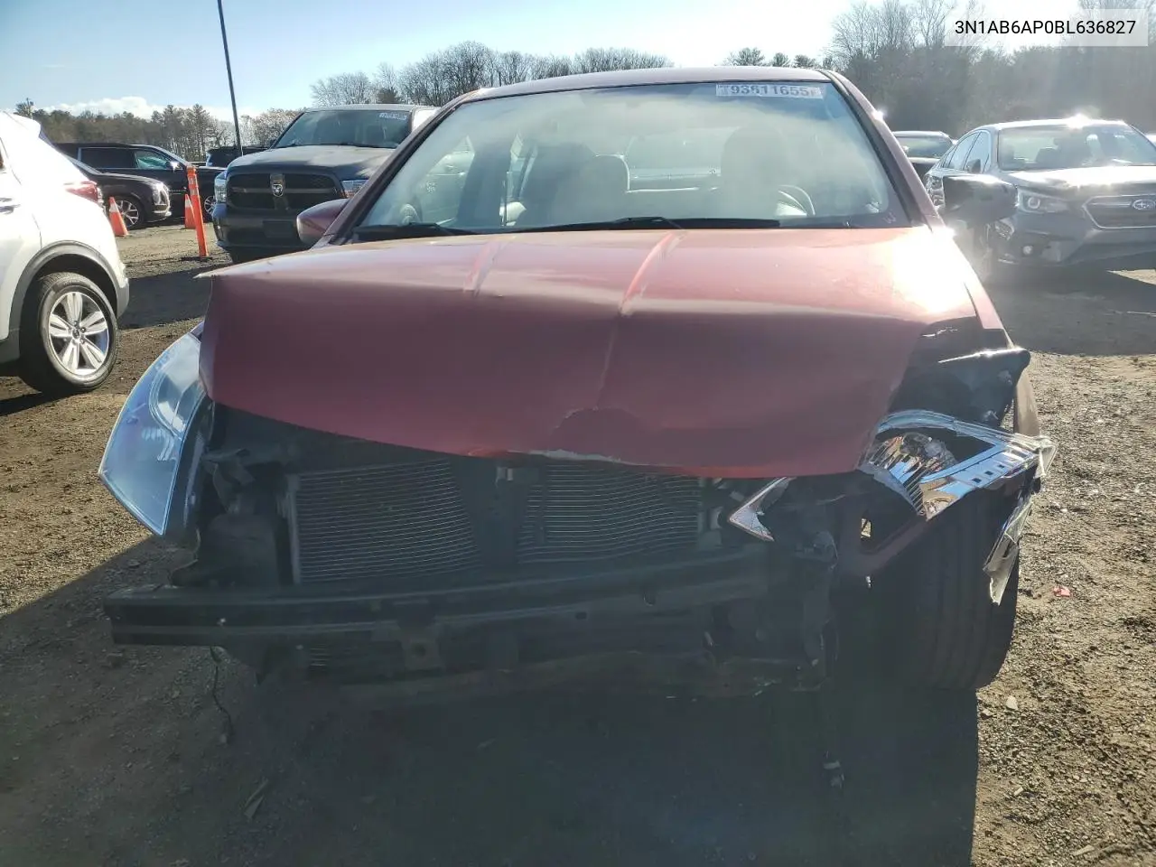 3N1AB6AP0BL636827 2011 Nissan Sentra 2.0