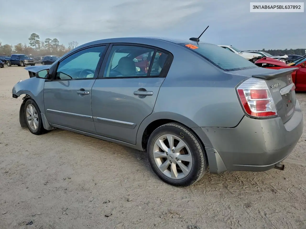 3N1AB6AP5BL637892 2011 Nissan Sentra 2.0