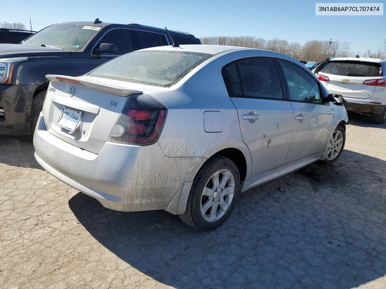 3N1AB6AP7CL707474 2012 Nissan Sentra 2.0