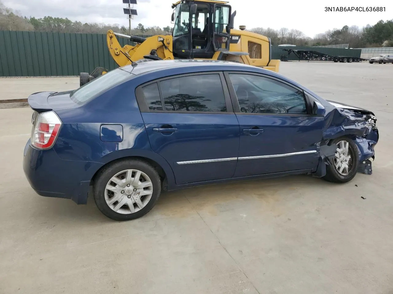 2012 Nissan Sentra 2.0 VIN: 3N1AB6AP4CL636881 Lot: 44947504