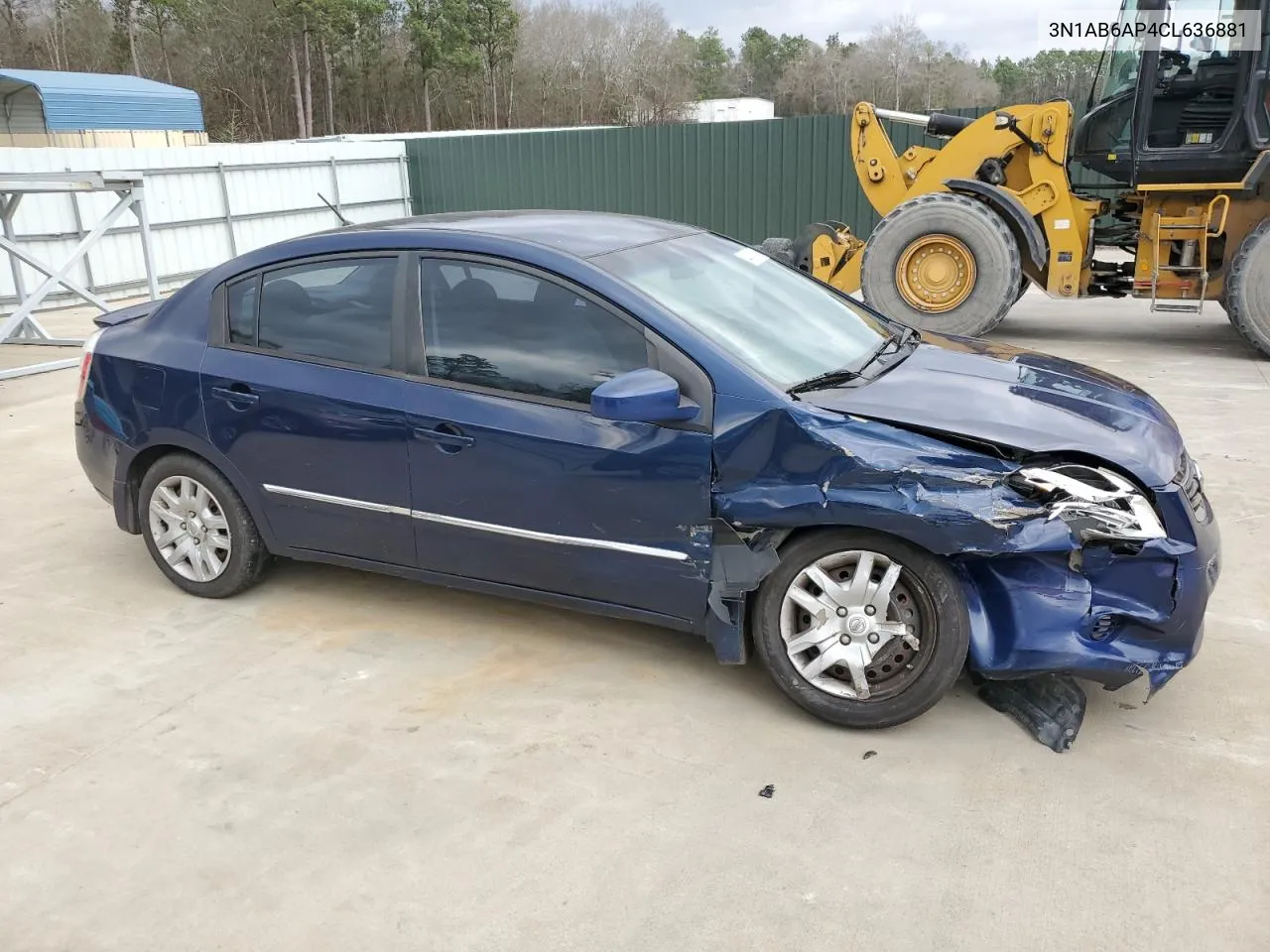 2012 Nissan Sentra 2.0 VIN: 3N1AB6AP4CL636881 Lot: 44947504