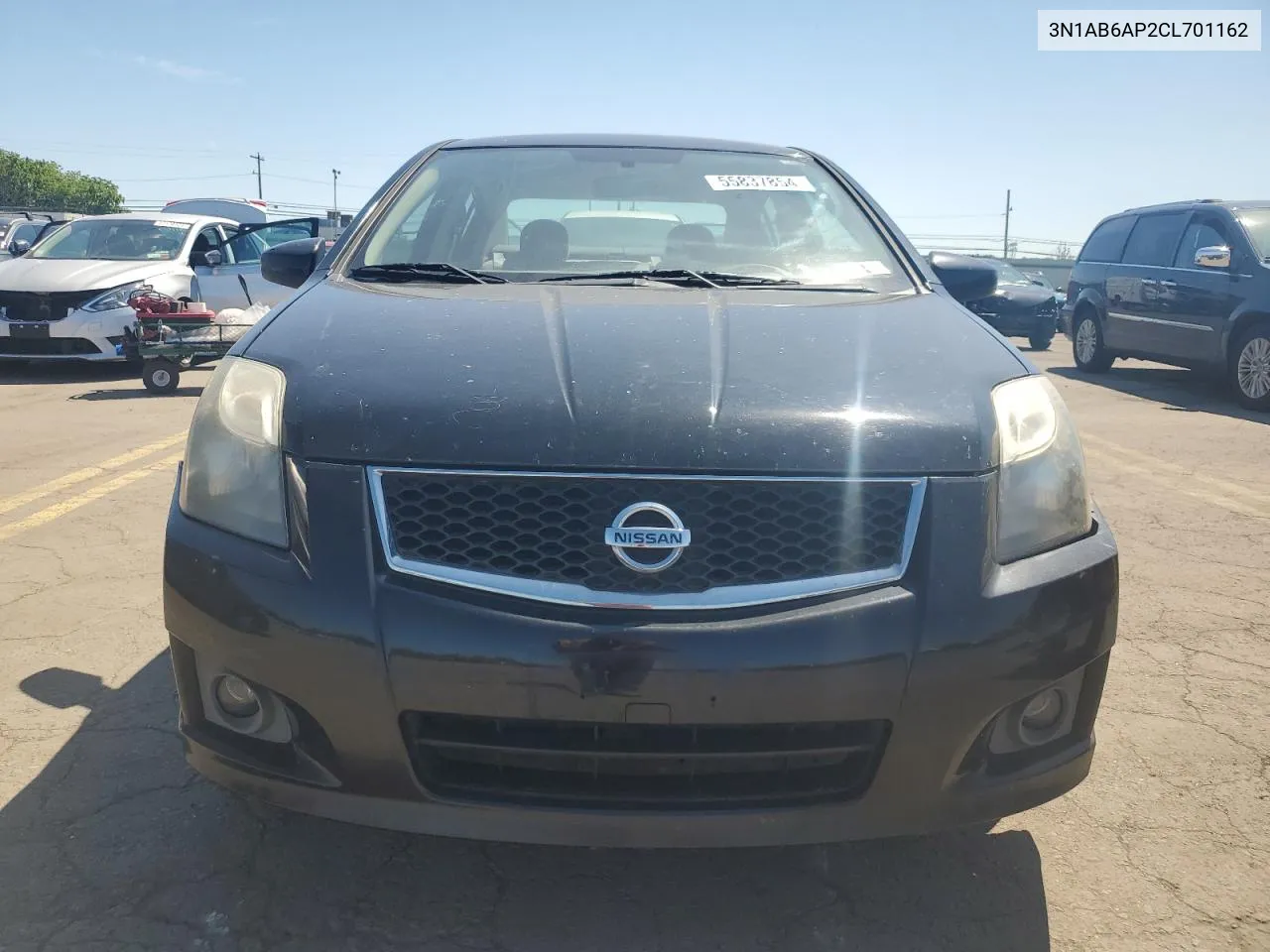 2012 Nissan Sentra 2.0 VIN: 3N1AB6AP2CL701162 Lot: 55837854