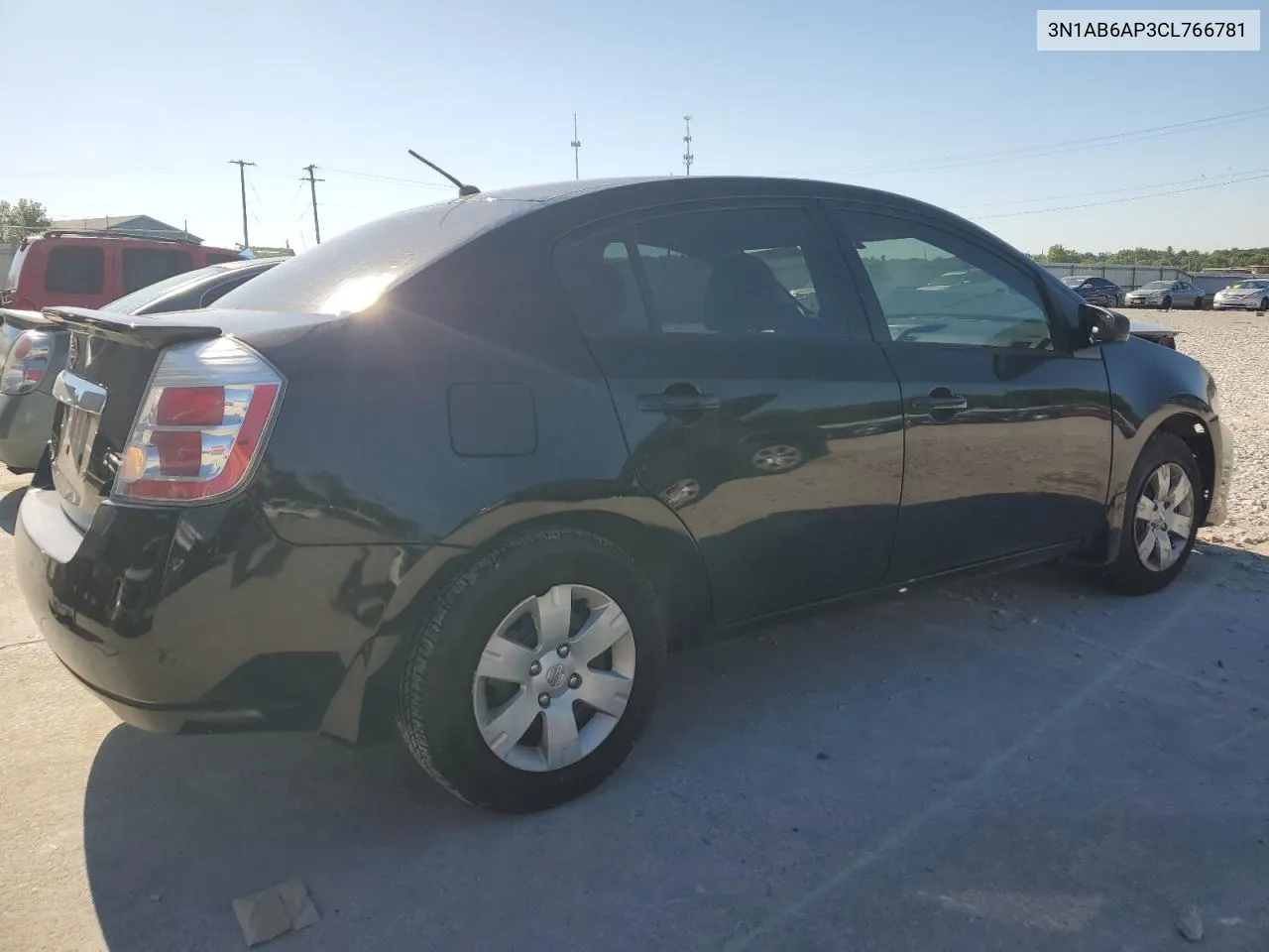 2012 Nissan Sentra 2.0 VIN: 3N1AB6AP3CL766781 Lot: 58230924