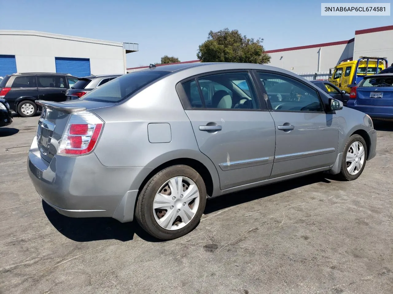 3N1AB6AP6CL674581 2012 Nissan Sentra 2.0