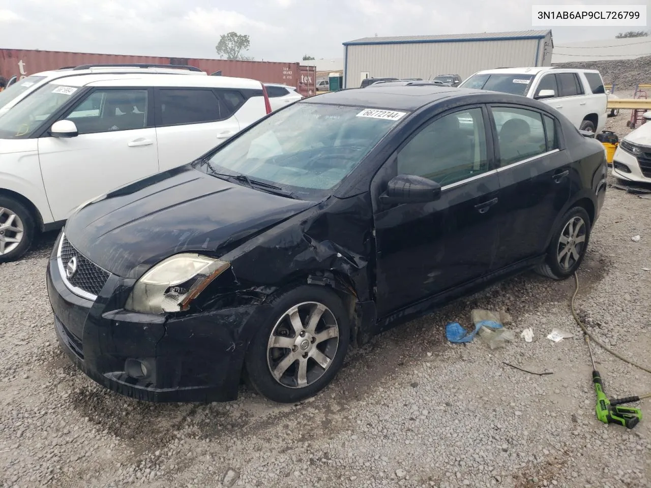 2012 Nissan Sentra 2.0 VIN: 3N1AB6AP9CL726799 Lot: 66772744