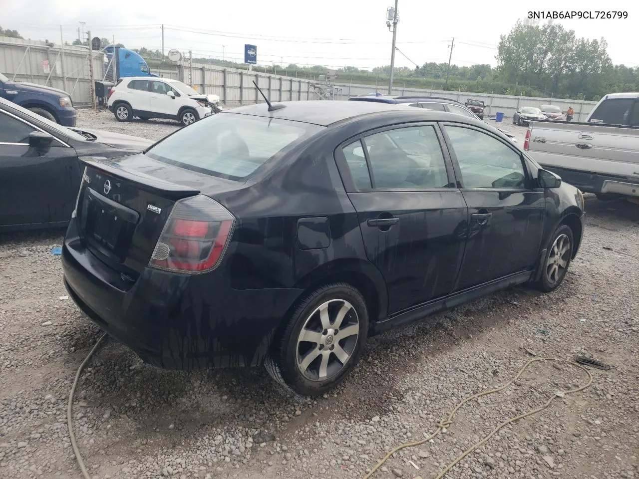 2012 Nissan Sentra 2.0 VIN: 3N1AB6AP9CL726799 Lot: 66772744