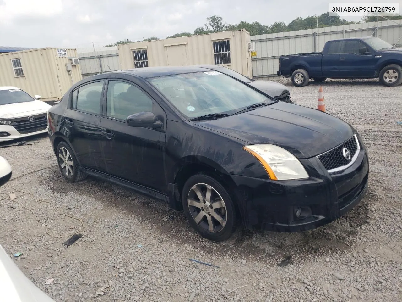 2012 Nissan Sentra 2.0 VIN: 3N1AB6AP9CL726799 Lot: 66772744