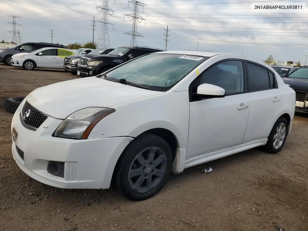 3N1AB6AP4CL693811 2012 Nissan Sentra 2.0