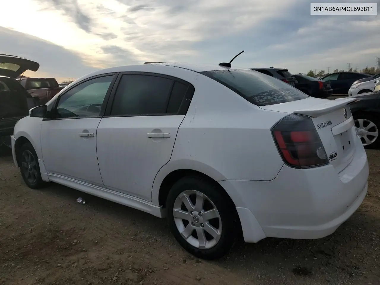 3N1AB6AP4CL693811 2012 Nissan Sentra 2.0
