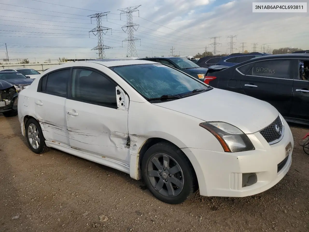 3N1AB6AP4CL693811 2012 Nissan Sentra 2.0