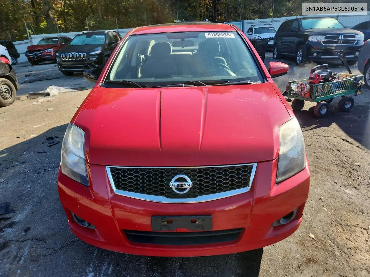 3N1AB6AP5CL690514 2012 Nissan Sentra 2.0