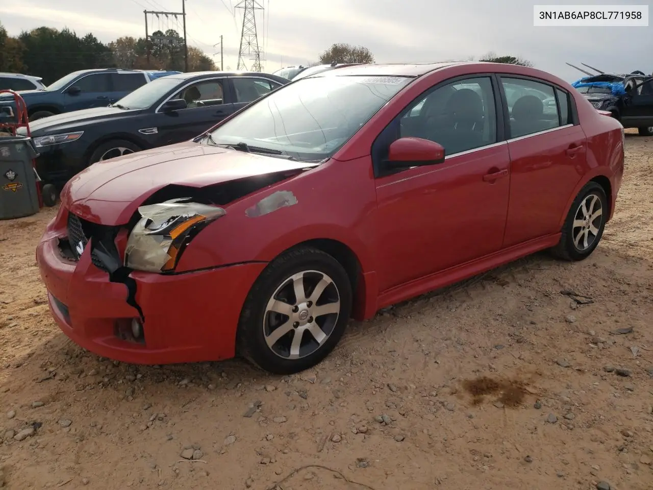 3N1AB6AP8CL771958 2012 Nissan Sentra 2.0