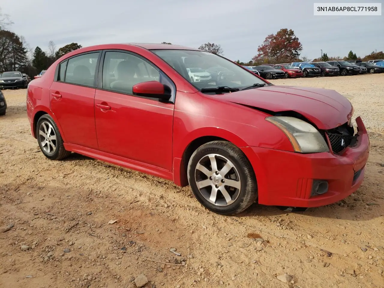 3N1AB6AP8CL771958 2012 Nissan Sentra 2.0
